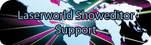 Laserworld Showeditor show laser software showlaser update support show