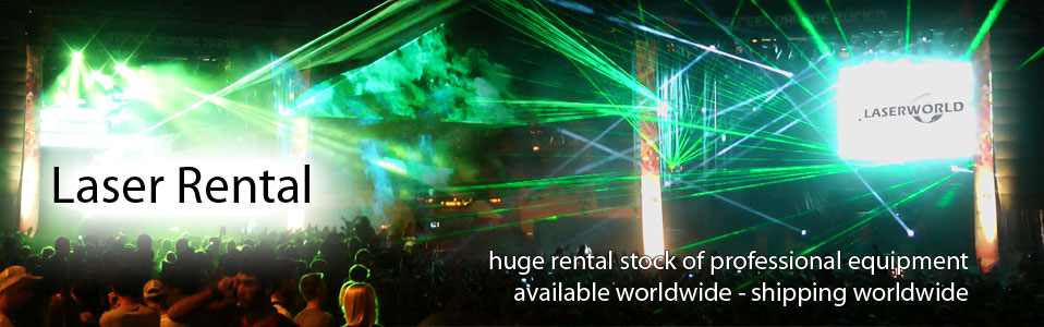 Laserworld laser rental