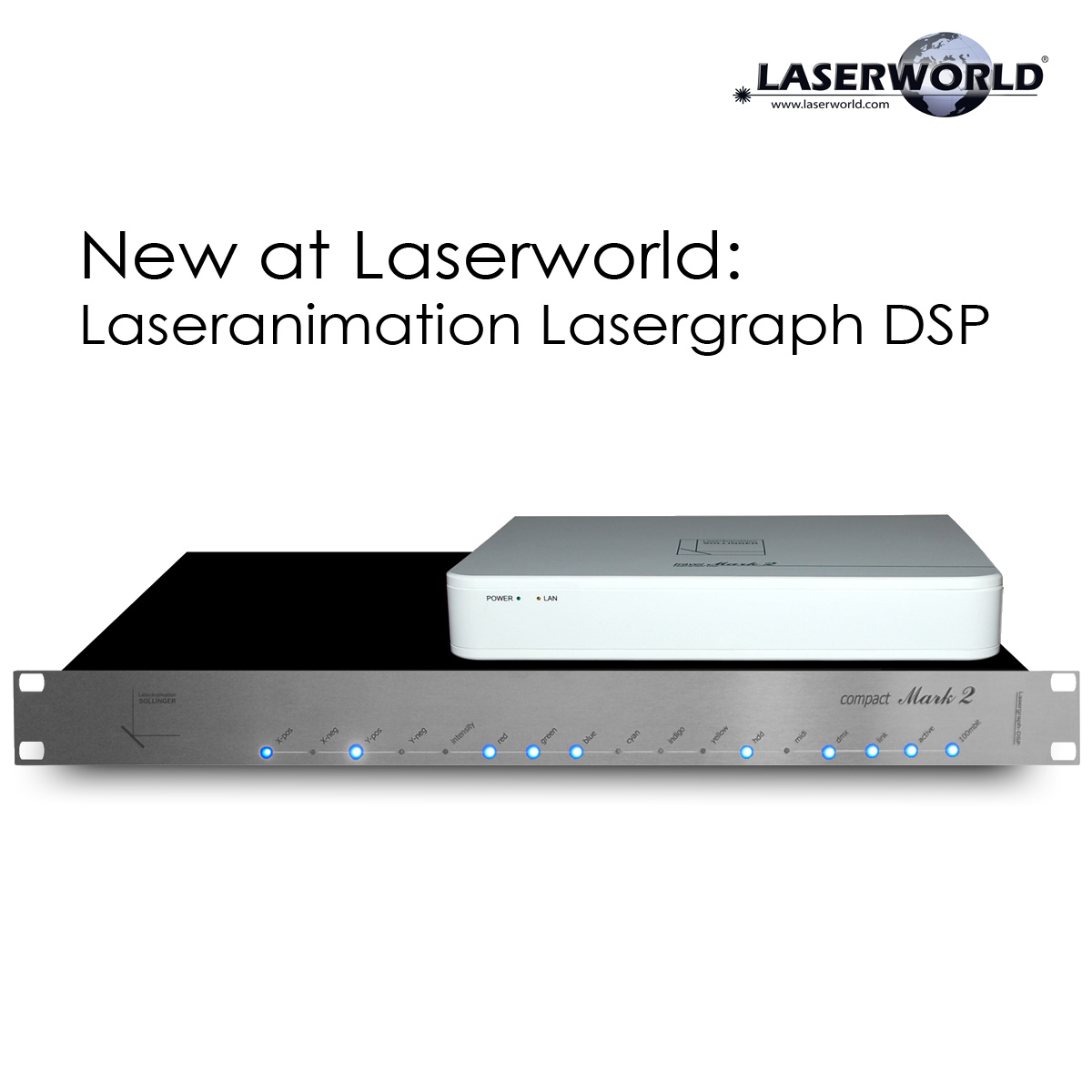 New at Laserworld Lasergraph DSP