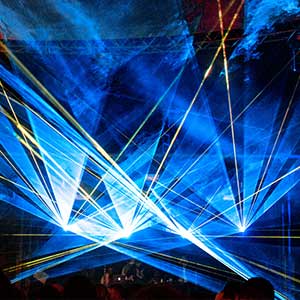 Lasersicherheit für Showlaser