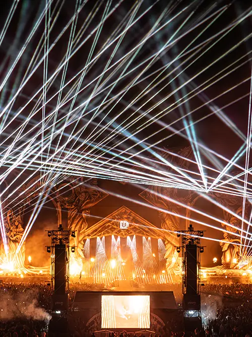 Laser im Einsatz