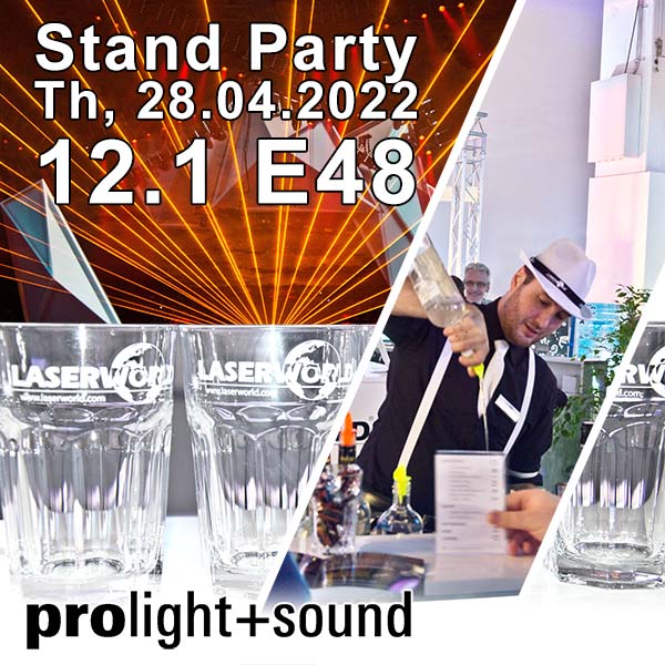 PLS 2022 Laserworld Stand Party