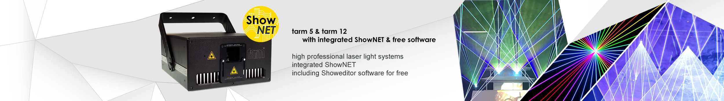tarm 5 & tarm 12 show laser light
