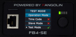 FB4 OP mode Test mode