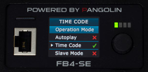 FB4 OP mode Time code