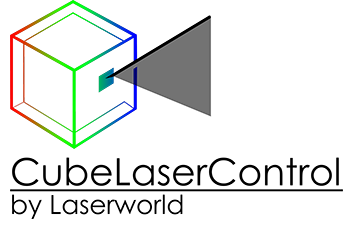 CubeLaserControl Logo RGB black