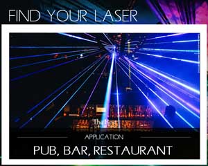 laser for bar pub restaurant