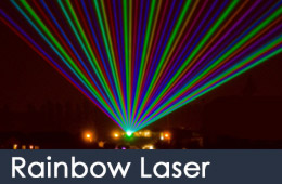 rainbow laser