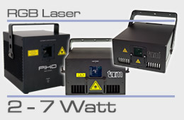 rental rgb 2 7 Watt