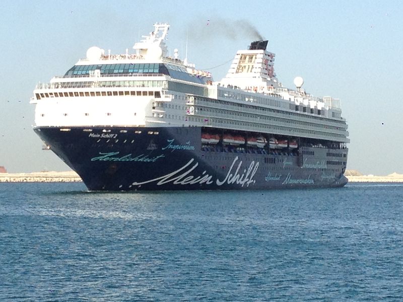 Laser Show At Tui Mein Schiff 2