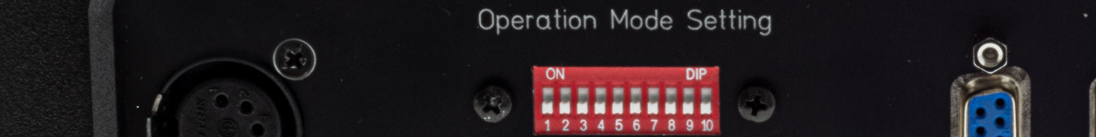 ShowNET DIP Switch Configuration