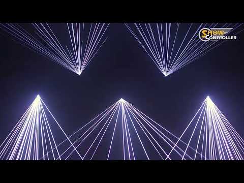 Lasershow "Handball" with beams and graphics | Laserworld
