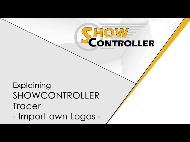 Showcontroller Tracer - import your own logo - explained | Laserworld