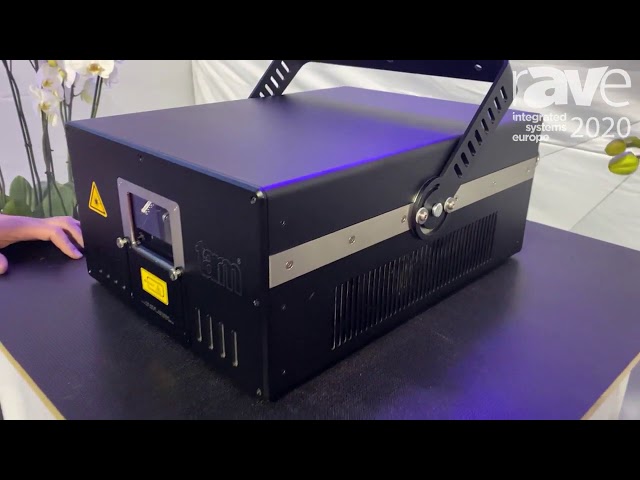 ISE 2020: Laserworld Shows the Tarm 34 RGBY Laser System