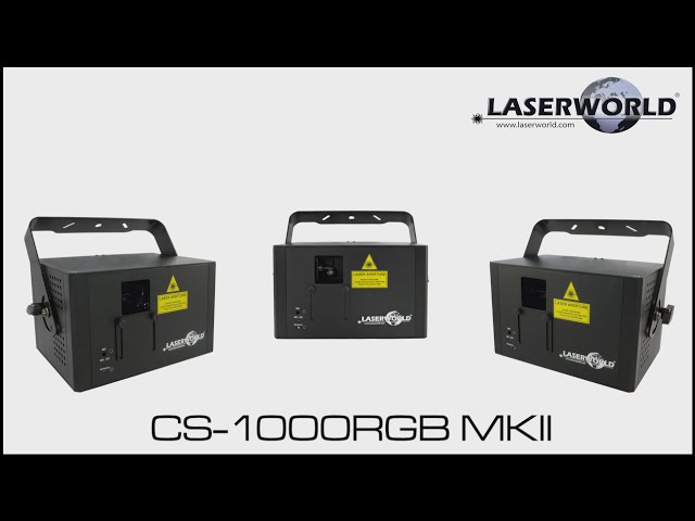 Laserworld CS-1000RGB MKII show laser light | Laserworld