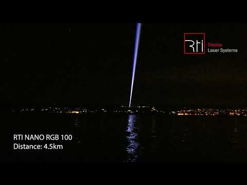RTI NANO RGB 100 - ultra powerful color laser system | Laserworld