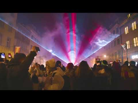 New Years Eve Laser Show Constance / Silvester Lasershow in Konstanz 2025-2026