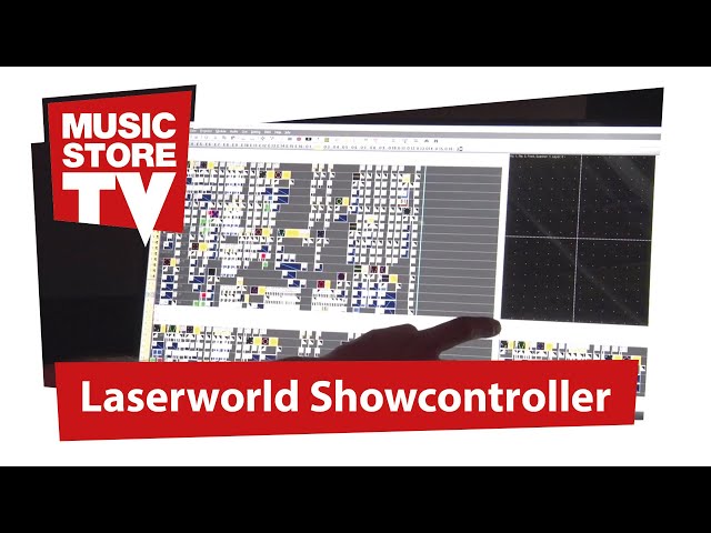 Laserworlds mächtige "ShowController" Software  Vorstellung @ ProLight+Sound 2019