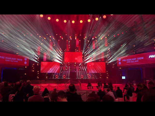 PRG Highlight Show at Prolight+Sound 2018 in the Festhalle, 4K, PRG / LEA Stage | Laserworld