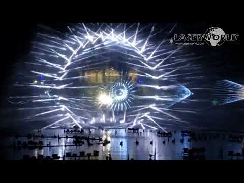 Multimedia show and projection "Taif of Roses" on hydro shield in Taif, Saudi-Arabia | Laserworld
