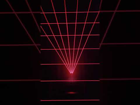 End of Darkness - by Margareta Hesse | Laser Art Install at Rheinlicht Festival, Schaffhausen, 2025