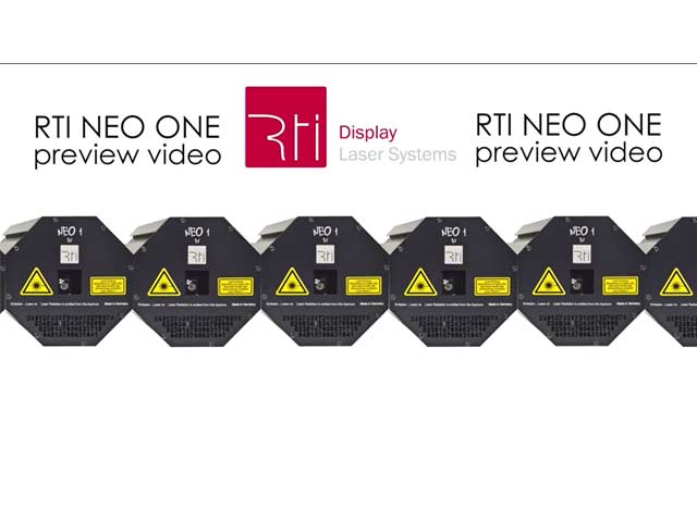RTI NEO ONE - preview video | Laserworld