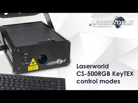 Laserworld CS-500RGB KeyTEX - all control modes | Laserworld
