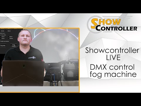 Showcontroller LIVE - how to DMX control fog machines directly from LIVE