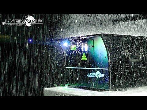 Laser in the rain: Laserworld PL-50.000RGB Hydro waterproof high power laser system