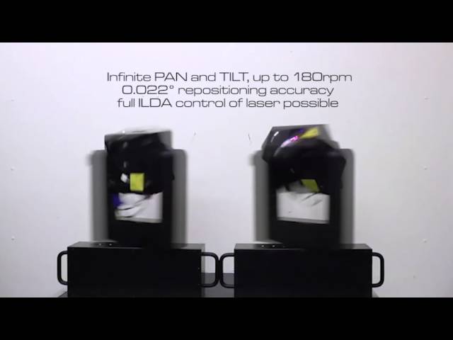 RTI VELOX RGB 2.5 - laser moving head with infinite PAN and infinite TILT | Laserworld