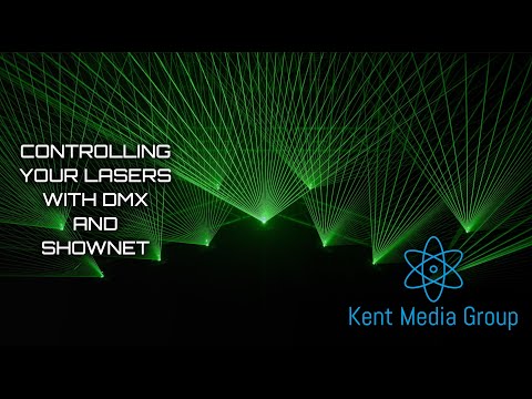 How to control your lasers with DMX and ShowNet - Kent Media Group