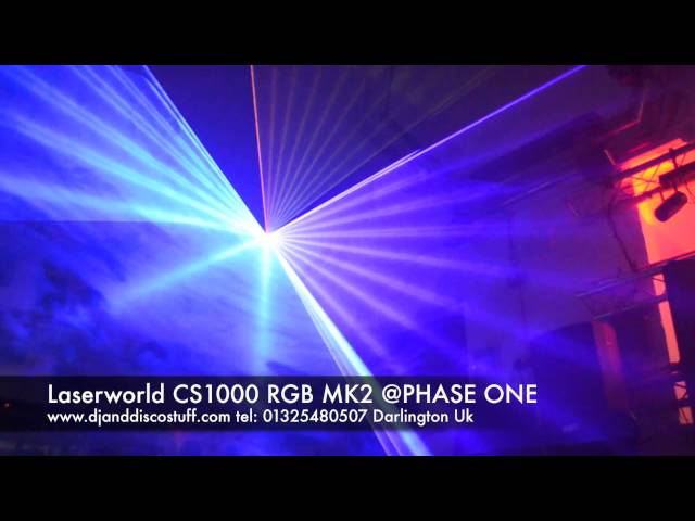 laserworld cs1000 rbg mk2  @ Phase One DJ Store