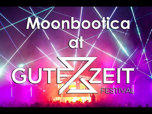 Moonbootica live at GuteZeit Festival 2019 | Laser system showcase | Laserworld