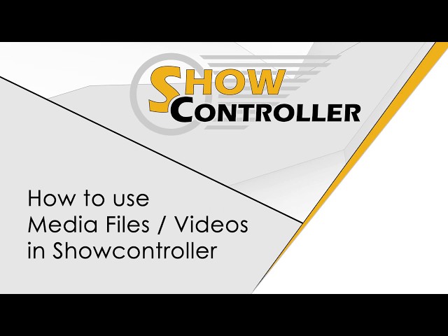 Showcontroller - How to use Media / Video Files in Showcontroller | Laserworld