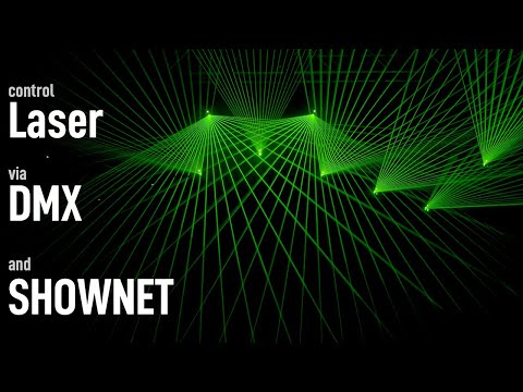 How to control your lasers with DMX and ShowNET - Laserworld