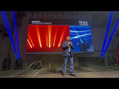 The tarm SAGA begins - live presentation at the Laserworld Group Open House Event 2025
