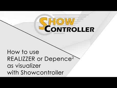How to use REALIZZER or Depence2 als visualizers with Showcontroller laser control software