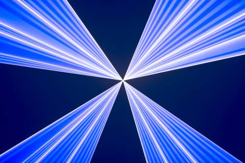 Laserworld CUBE 3 – Beamshot 9