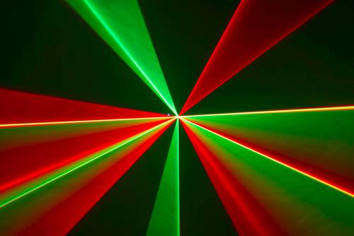 Laserworld CUBE 3 – Beamshot 7