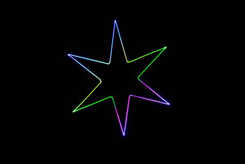 Laserworld CUBE 7 – Beamshot 62