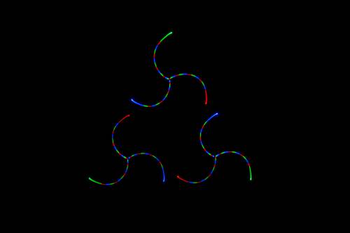 Laserworld CUBE 7 – Beamshot 59
