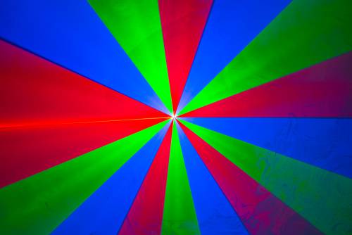 Laserworld CUBE 7 – Beamshot 11