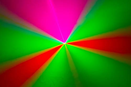 Laserworld CUBE 7 – Beamshot 14