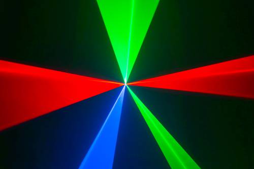 Laserworld CUBE 7 – Beamshot 13