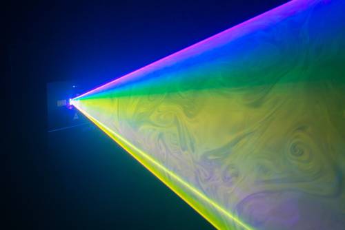 Laserworld CUBE 7 – Beamshot 9