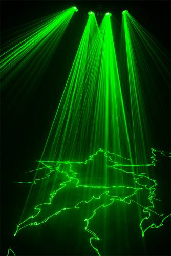 Laserworld EL-900RGB – Beamshot 12