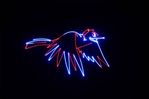 Laserworld EL-400RGB S – Beamshot 16