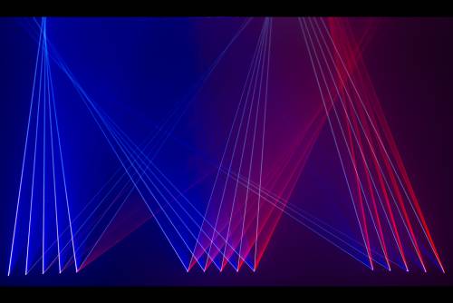Laserworld ScanBar 10RGB – Beamshot 4
