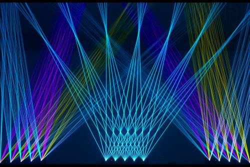 Laserworld ScanBar 10RGB – Beamshot 6