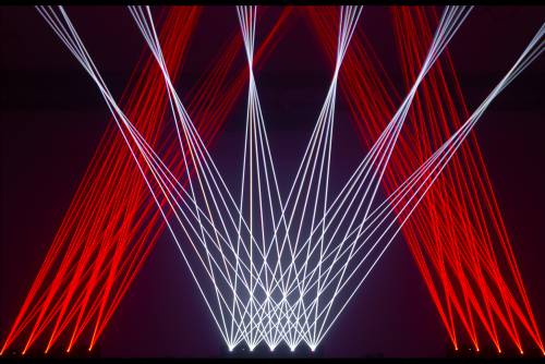 Laserworld ScanBar 10RGB – Beamshot 5